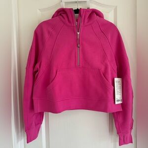Lululemon Scuba Half-Zip Hoodie Sonic Pink